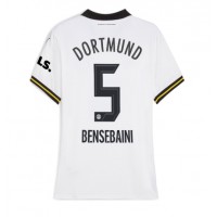 Dres Borussia Dortmund Ramy Bensebaini #5 Rezervni za Žensko 2024-25 Kratak Rukav